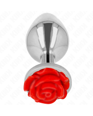 KINK - PLUG ANAL ROSE ROUGE TAILLE L