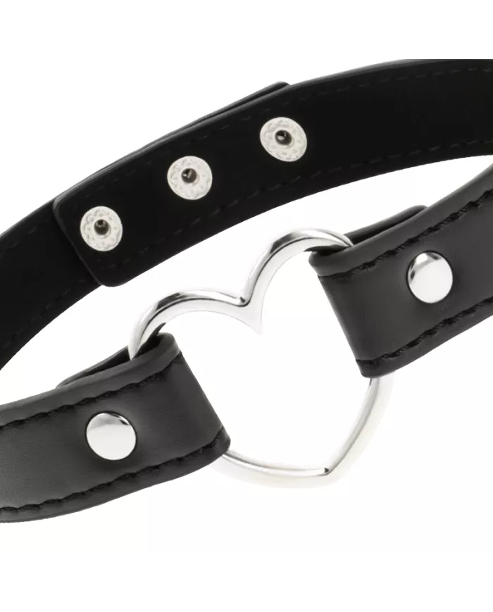 COQUETTE CHIC DESIRE - COLLIER CUIR VEGAN FEMME ACCESSOIRE COEUR COQUETTE CHIC DESIRE - COLLIER CUIR VEGAN FEMME ACCESSOIRE COEUR