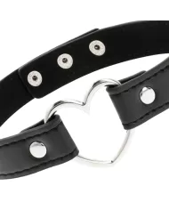 COQUETTE CHIC DESIRE - COLLIER CUIR VEGAN FEMME ACCESSOIRE COEUR COQUETTE CHIC DESIRE - COLLIER CUIR VEGAN FEMME ACCESSOIRE COEUR