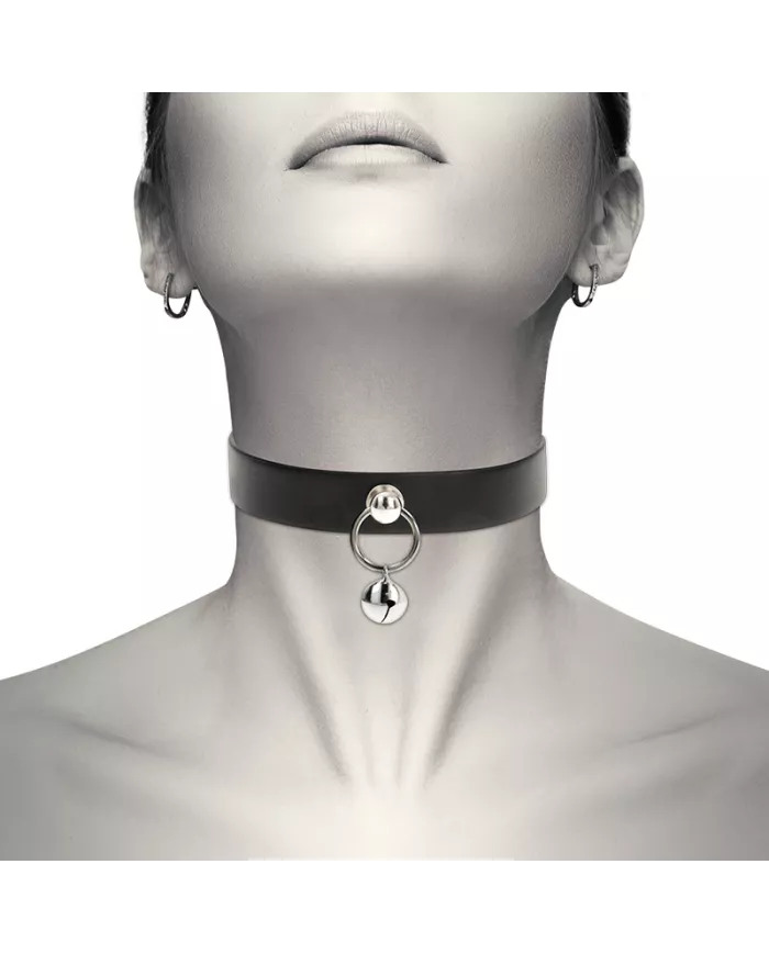 COQUETTE CHIC DESIRE - COLLIER CUIR VEGAN FEMME ACCESSOIRE HOCHET/CERCEAU COQUETTE CHIC DESIRE - COLLIER CUIR VEGAN FEMME ACCESSOIRE HOCHET/CERCEAU