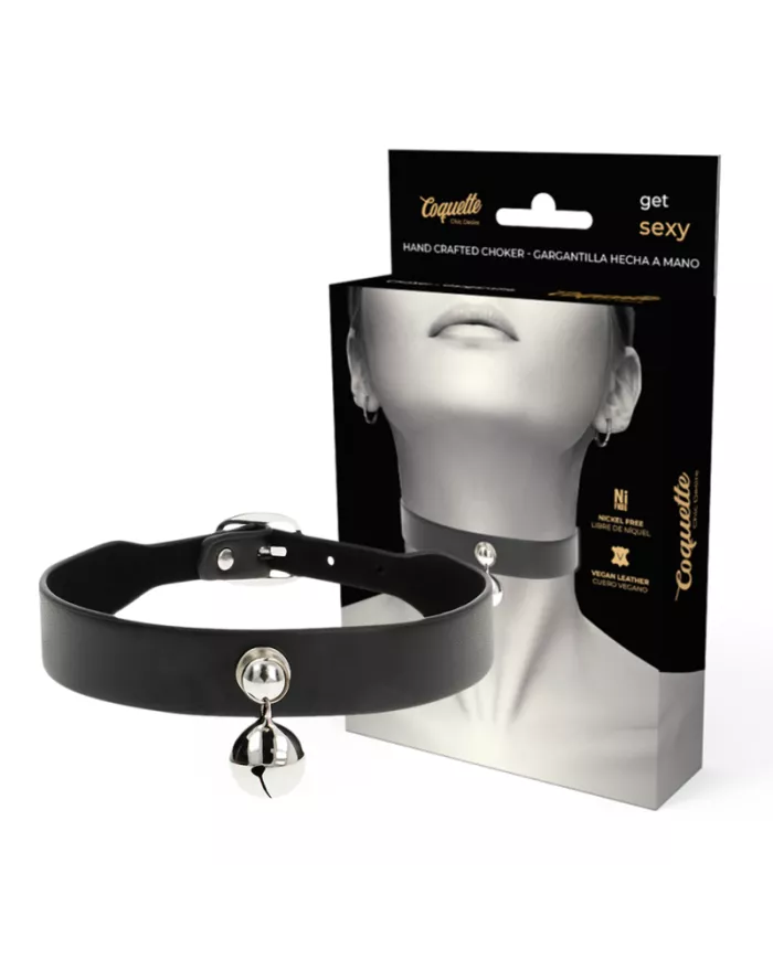 COQUETTE CHIC DESIRE - COLLIER EN CUIR VEGAN FEMME HOCHET ACCESSOIRE COQUETTE CHIC DESIRE - COLLIER EN CUIR VEGAN FEMME HOCHET ACCESSOIRE