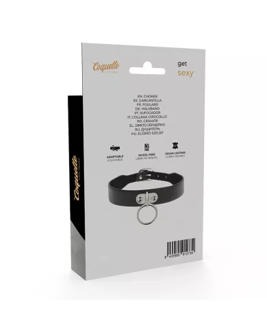 COQUETTE CHIC DESIRE - COLLIER EN CUIR VEGAN FEMME ACCESSOIRE FÉTICHE COQUETTE CHIC DESIRE - COLLIER EN CUIR VEGAN FEMME ACCESSOIRE FÉTICHE