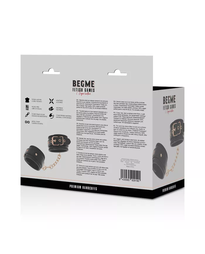 BEGME -  BLACK EDITION PREMIUM MENOTTES