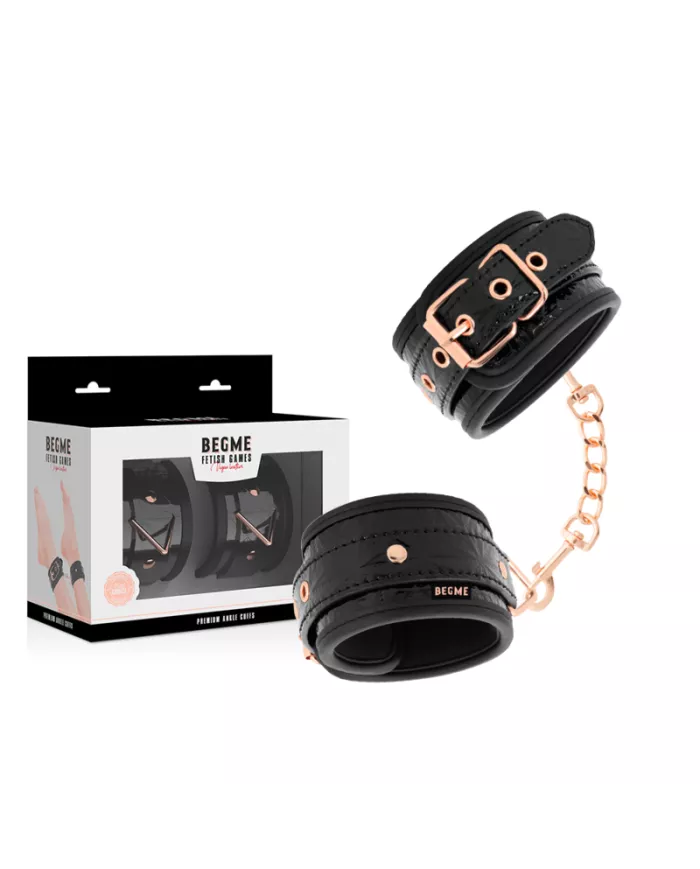 BEGME - BLACK EDITION PREMIUM MENOTTES POUR CHEVILLES