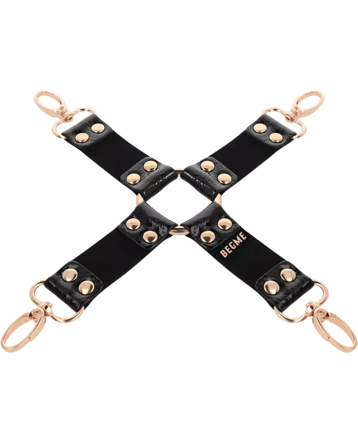 BEGME - BLACK EDITION CRAVATE EN CUIR VEGAN BEGME - BLACK EDITION CRAVATE EN CUIR VEGAN