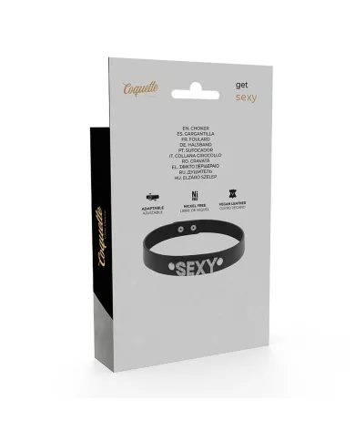 COQUETTE CHIC DESIRE - RAS DE COU SEXY EN CUIR VÉGAN COQUETTE CHIC DESIRE - RAS DE COU SEXY EN CUIR VÉGAN