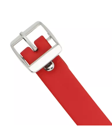 COQUETTE CHIC DESIRE - COLLIER CUIR VEGAN ROUGE FEMME ACCESSOIRE FÉTICHE COQUETTE CHIC DESIRE - COLLIER CUIR VEGAN ROUGE FEMME ACCESSOIRE FÉTICHE