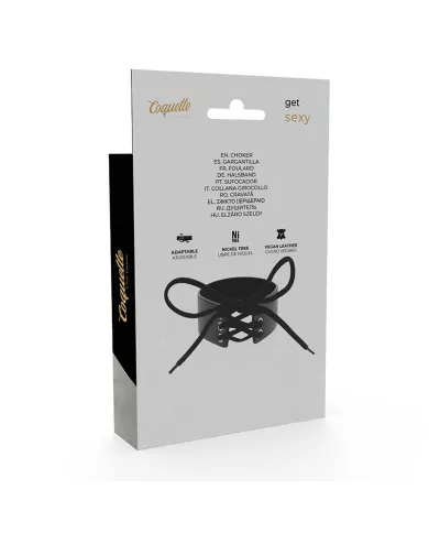 COQUETTE CHIC DESIRE - RAS DE COU EN CUIR VÉGAN COQUETTE CHIC DESIRE - RAS DE COU EN CUIR VÉGAN