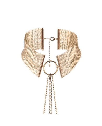 BIJOUX - DÉSIR MÉTALLIQUE COLLIER MÉTALLISÉ DORÉ