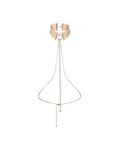 BIJOUX - DÉSIR MÉTALLIQUE COLLIER MÉTALLISÉ DORÉ