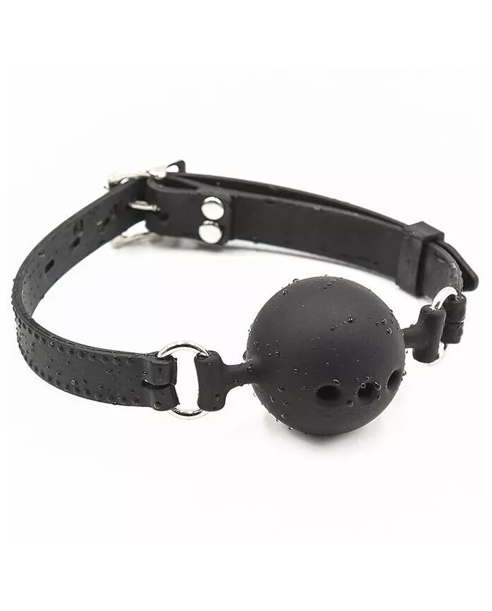 OHMAMA FETISH - BÂILLON À BOULE EN SILICONE RESPIRANT TAILLE L