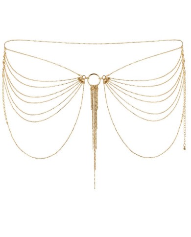 BIJOUX - MAGNIFIQUE BIJOU CHAÎNE MÉTAL POUR TAILLE DORÉE