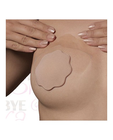 BYE-BRA - RENFORCEMENTSEINS + COUVRE-MAMETAUX SOIE BONNET D/F