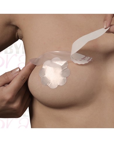 BYE-BRA - RENFORCEMENTSEINS + COUVRE-MAMETAUX SOIE BONNET F/H