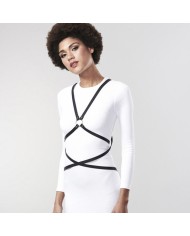 BIJOUX INDISCRETS MAZE - HARNAIS MULTI-VOIES NOIR