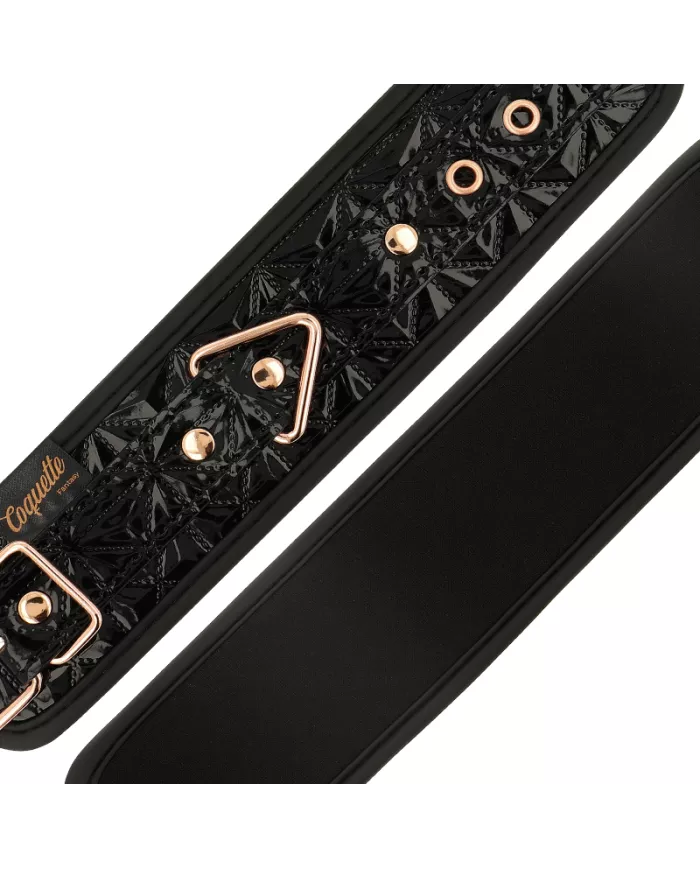 COQUETTE CHIC DESIRE - MENOTTES ÉDITION NOIRE AVEC DOUBLURE EN NÉOPRÈNE COQUETTE CHIC DESIRE - MENOTTES ÉDITION NOIRE AVEC DOUBLURE EN NÉOPRÈNE