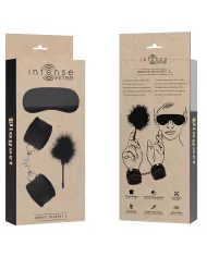 INTENSE - FETISH PLAYSET ÉROTIQUE 2 AVEC MENOTTES, MASQUE AVEUGLE ET TICKLER