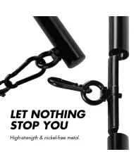FETISH SUBMISSIVE BONDAGE - BARRE SÉPARATEUR RÉGLABLE 4 PIÈCES FETISH SUBMISSIVE BONDAGE - BARRE SÉPARATEUR RÉGLABLE 4 PIÈCES