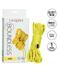 CALEXOTICS - BOUNDLESS CORDE 10M JAUNE CALEXOTICS - BOUNDLESS CORDE 10M JAUNE