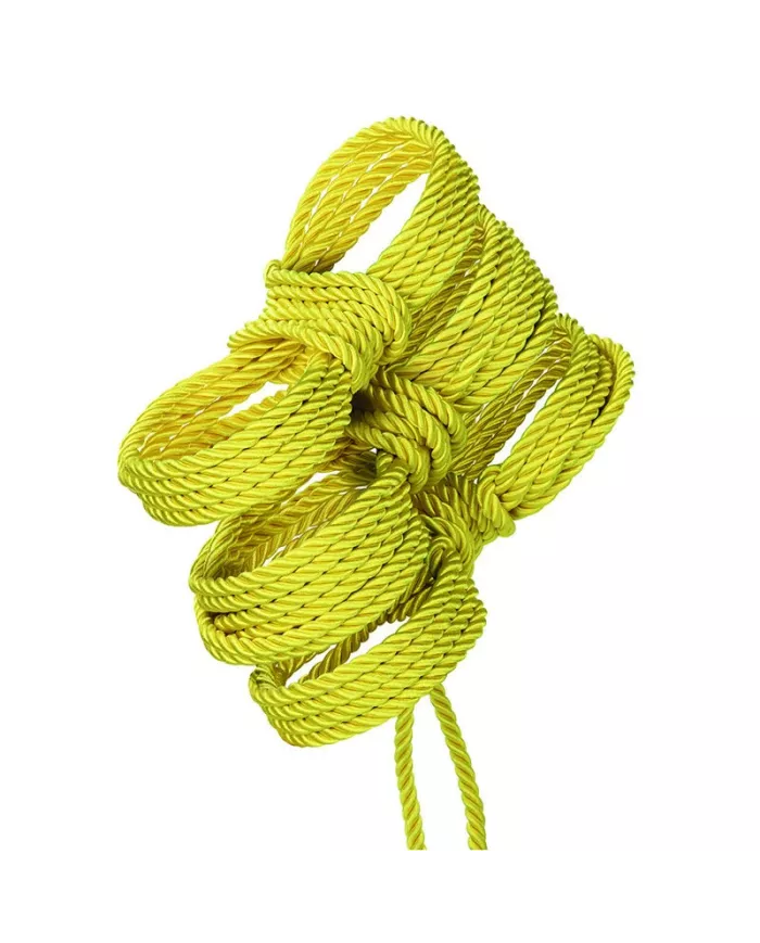 CALEXOTICS - BOUNDLESS CORDE 10M JAUNE CALEXOTICS - BOUNDLESS CORDE 10M JAUNE