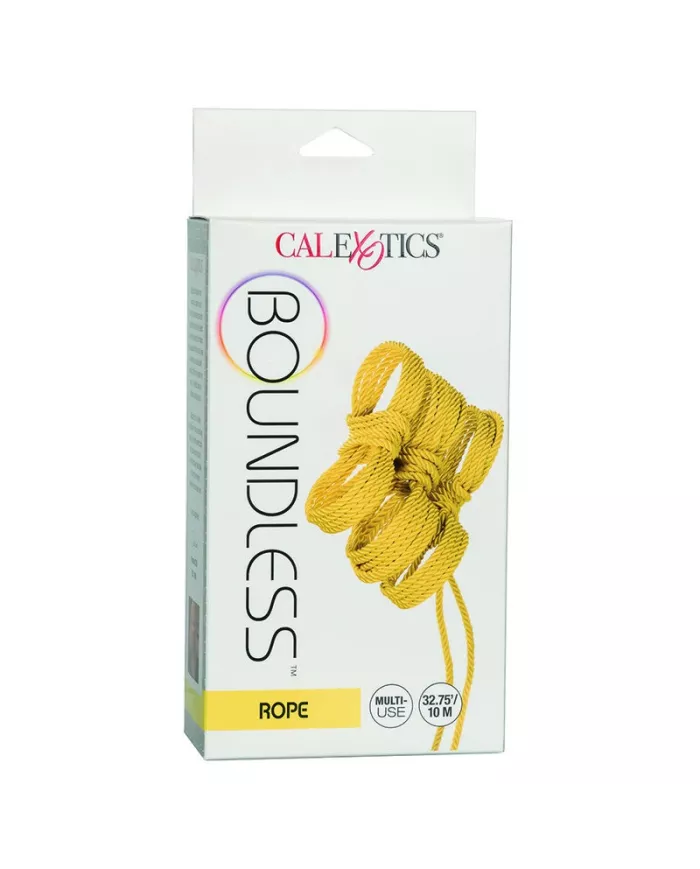 CALEXOTICS - BOUNDLESS CORDE 10M JAUNE CALEXOTICS - BOUNDLESS CORDE 10M JAUNE