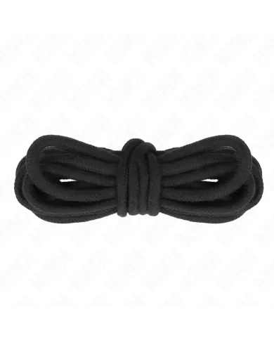 KINK - CORDE EN COTON 10 MÈTRES NOIR KINK - CORDE EN COTON 10 MÈTRES NOIR
