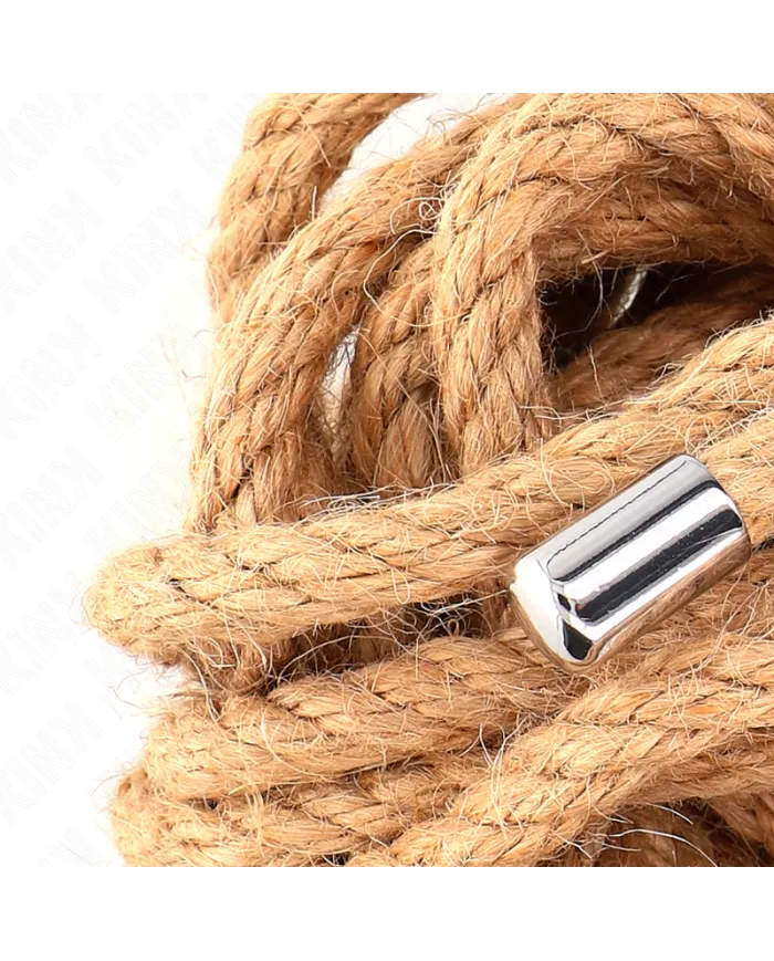 KINK - CORDE DE CHANVRE AVEC TÊTE MÉTALLIQUE 5 MÈTRES
