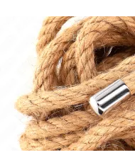 KINK - CORDE DE CHANVRE AVEC TÊTE MÉTALLIQUE 5 MÈTRES