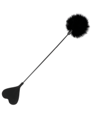 DARKNESS - FOUET PLUME DAMOUR NOIR 40 CM