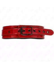 KINK - COLLIER AJUSTABLE ROUGE VIN 37,5-49,5 CM X 5 CM