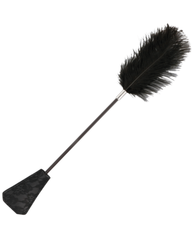 DARKNESS - FOUET PLUME DAMOUR NOIR 56 CM