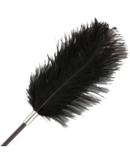 DARKNESS - FOUET PLUME DAMOUR NOIR 56 CM