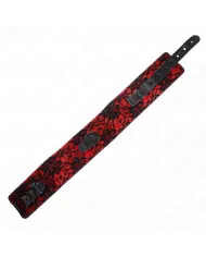 KINK - COLLIER DENTELLE AVEC CEINTURE AVEC CEINTURE EN CUIR VRAI 105 CM / 44 X 5,5 CM