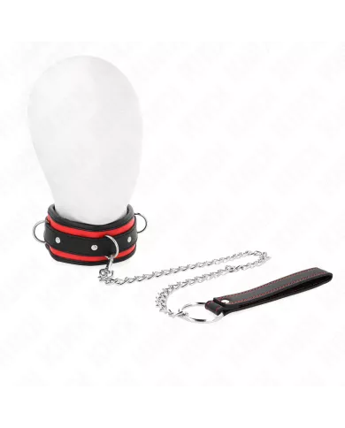 KINK - COLLIER LOURD AVEC CEINTURE 65 CM MODÈLE 2 RÉGLABLE 36,5-50 CM KINK - COLLIER LOURD AVEC CEINTURE 65 CM MODÈLE 2 RÉGLABLE 36,5-50 CM