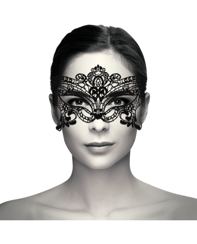 COQUETTE CHIC DESIRE - MASQUE LARGE EN DENTELLE NOIRE