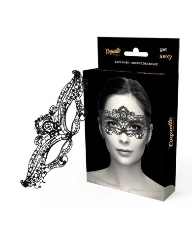 COQUETTE CHIC DESIRE - MASQUE FINE DENTELLE NOIRE