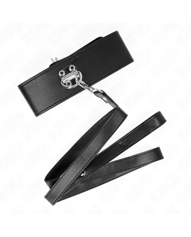 KINK - COLLIER AVEC CEINTURE 116 CM MODÈLE 2 RÉGLABLE 36-43 CM X 5 CM KINK - COLLIER AVEC CEINTURE 116 CM MODÈLE 2 RÉGLABLE 36-43 CM X 5 CM
