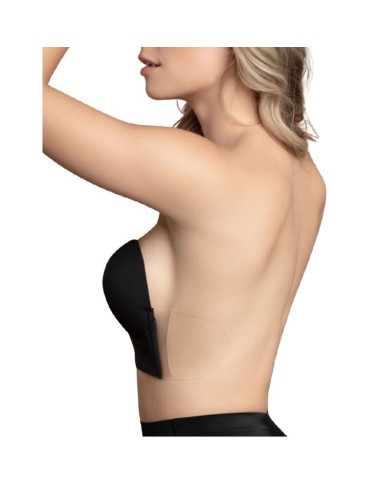 BYE-BRA - SOUTIEN-GORGE SANS POIGNÉES NOIR BONNET A