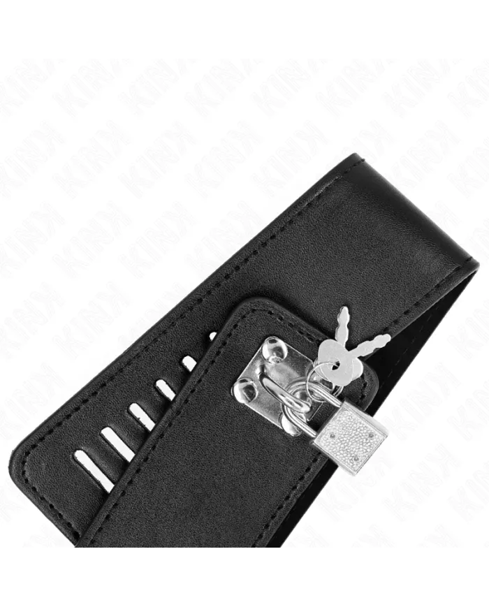 KINK - COLLIER AVEC CEINTURE 116 CM MODÈLE 2 RÉGLABLE 36-43 CM X 5 CM