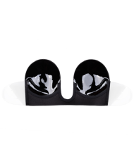 BYE-BRA - SOUTIEN-GORGE SANS POIGNÉES NOIR BONNET A