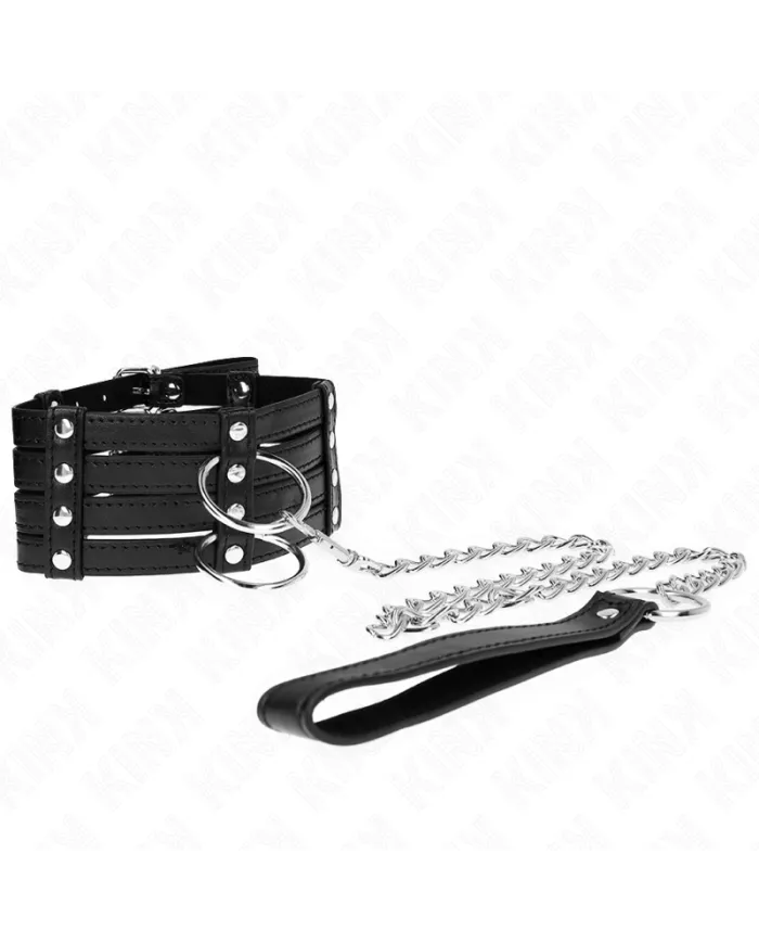 KINK - COLLIER AVEC CEINTURE 65 CM SUB STYLE AJUSTABLE 35-51 CM X 7 CM