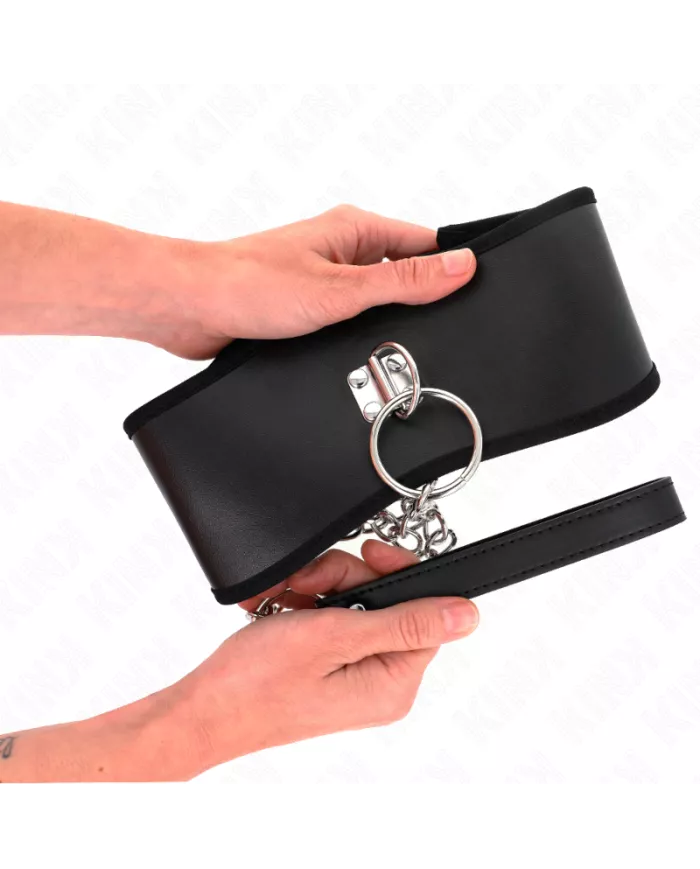 KINK - COLLIER 65 CM AVEC LARGE BRACELET RÉGLABLE 40-55 CM X 10 CM