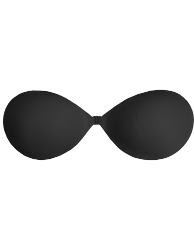 BYE-BRA - SOUTIEN-GORGE INVISIBLE NOIR BONNET A