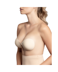 BYE-BRA - SOUTIEN-GORGE INVISIBLE NOIR BONNET A