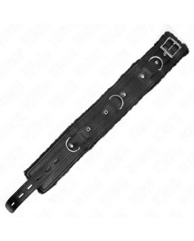 KINK - COLLIER AVEC LAISSE 65 CM AVEC RESTRICTIONS NOIR 36-42 CM X 5,5 CM KINK - COLLIER AVEC LAISSE 65 CM AVEC RESTRICTIONS NOIR 36-42 CM X 5,5 CM