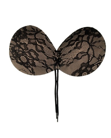 BYE-BRA - SOUTIEN-GORGE ADHÉSIF EMPLACEMENT & BRODERIE BONNET A
