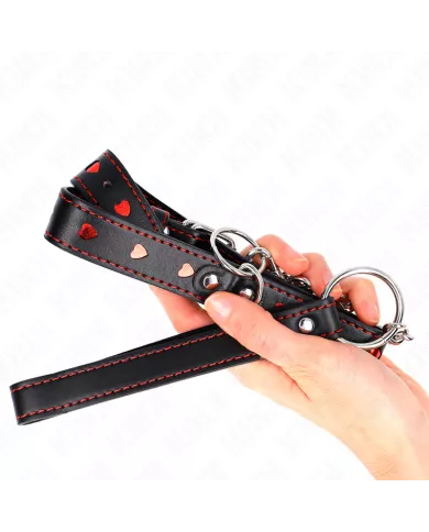 KINK - COLLIER AVEC BRACELET 65 CM DÉTAILS COEUR 52,5 X 2,5 CM KINK - COLLIER AVEC BRACELET 65 CM DÉTAILS COEUR 52,5 X 2,5 CM