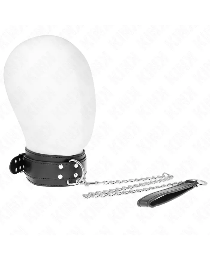 KINK - COLLIER AVEC BRACELET 65 CM BOUCLES ARGENT RÉGLABLES 33-46 CM X 5,5 CM