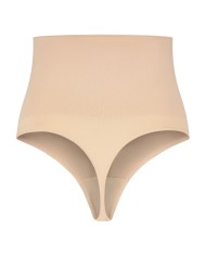 BYE-BRA - FAONNEUR SANS POINTS STYLE STRING BEIGE TAILLE S