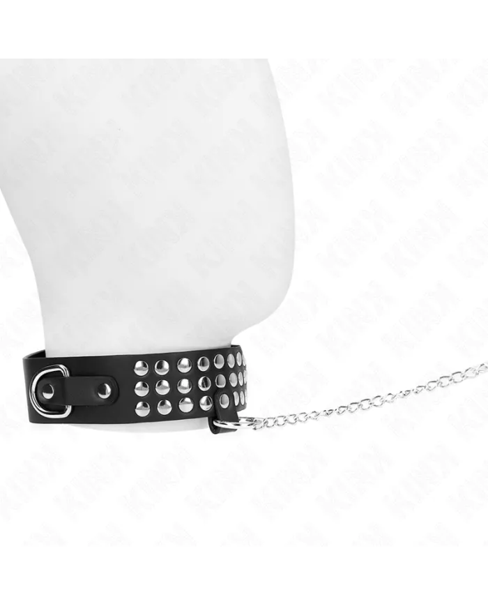 KINK - COLLIER AVEC BRACELET 65 CM AVEC BRILLANT RÉGLABLE 37-42 CM X 5,3 CM